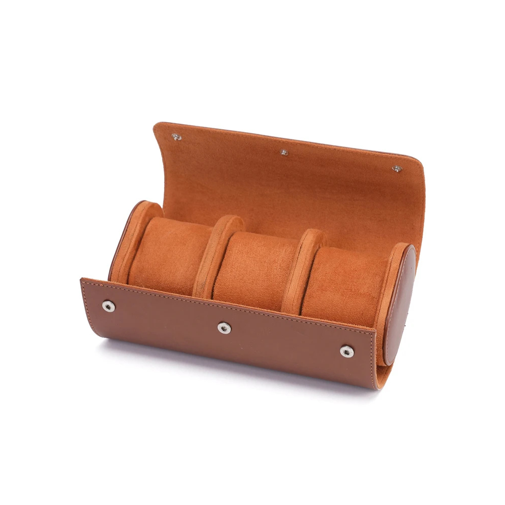 Coffret montre pour homme marron / 3 montres