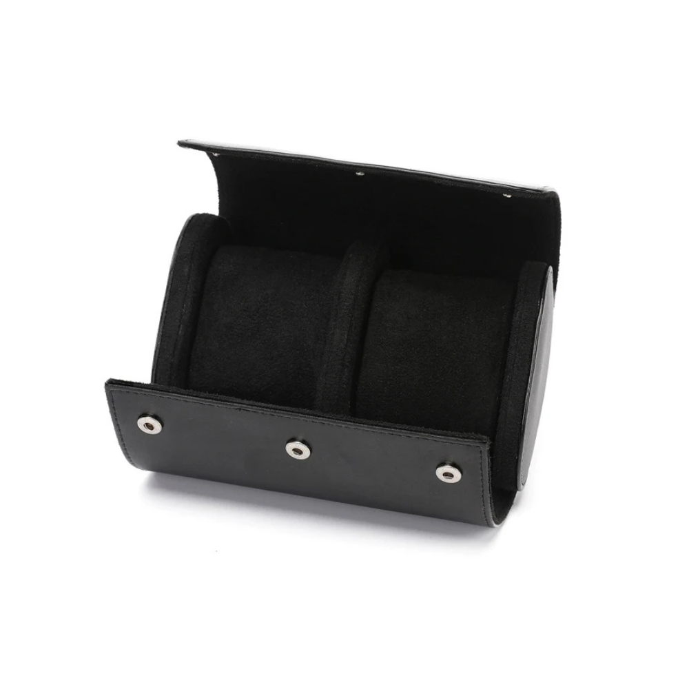 Coffret montre pour homme noir / 2 montres