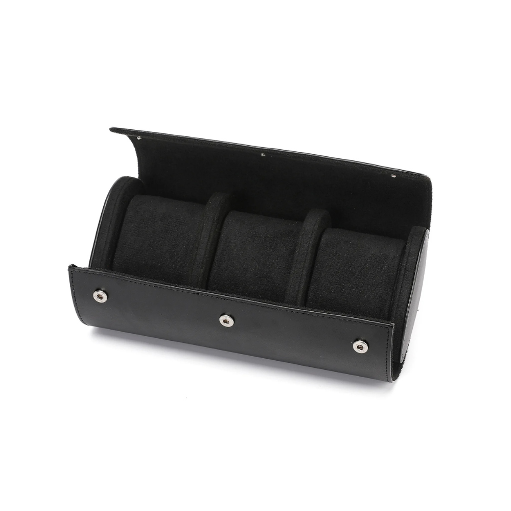 Coffret montre pour homme noir / 3 montres