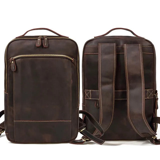 Sac à Dos Cuir Vintage
