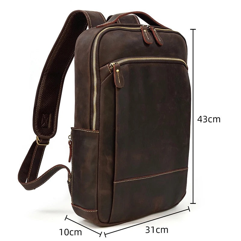 Sac à Dos Cuir Vintage