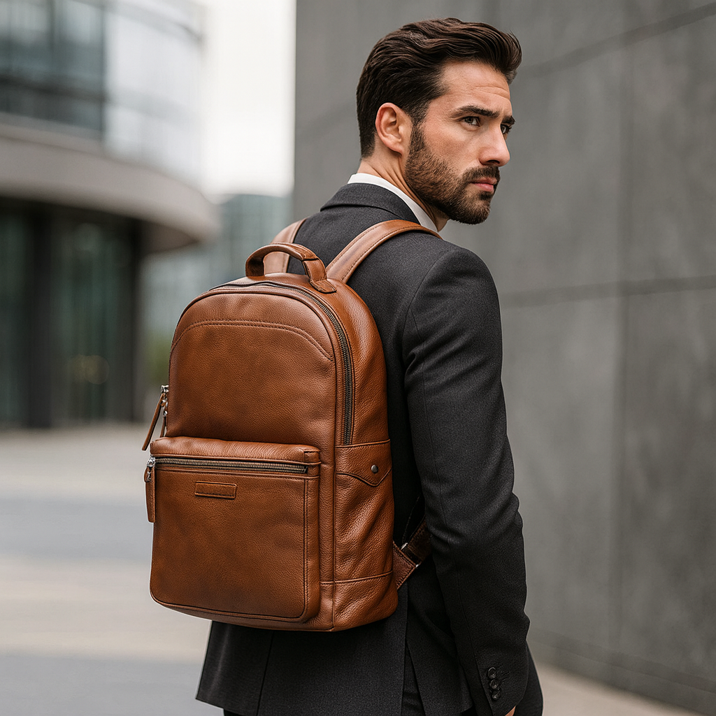 petit sac à dos pour homme en cuir 