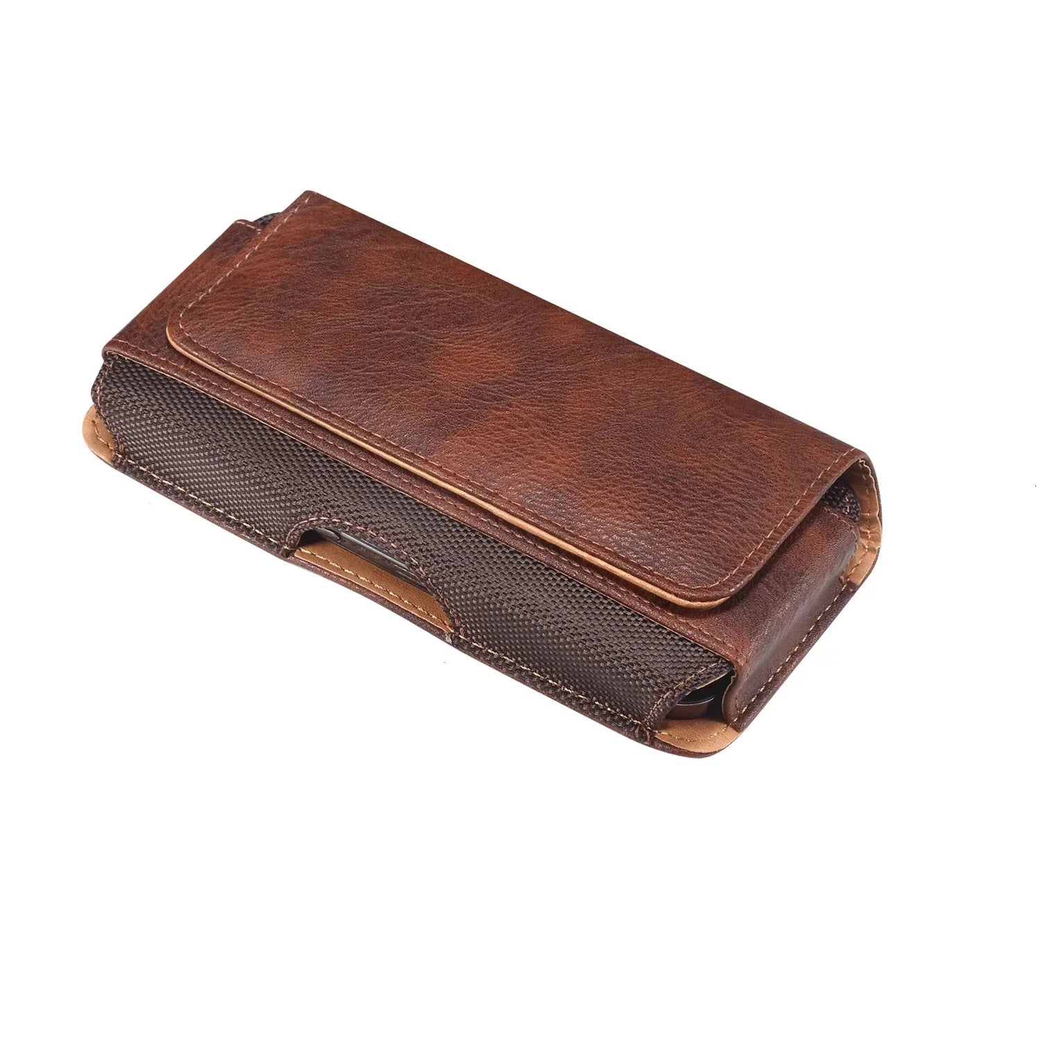 Pochette ceinture en cuir pour homme
