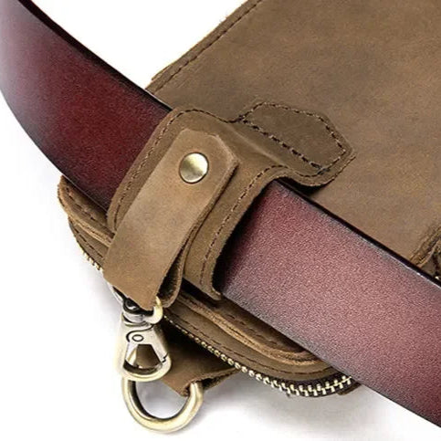 Pochette ceinture homme