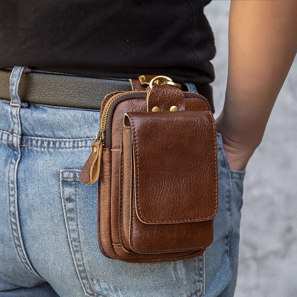 Pochette ceinture homme