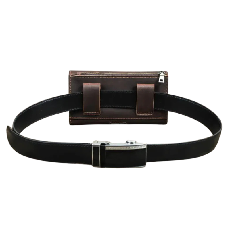 Pochette homme pour ceinture