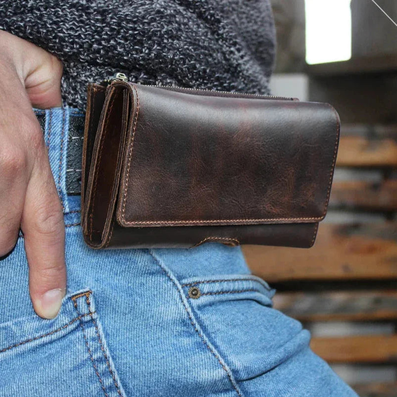 Pochette homme pour ceinture