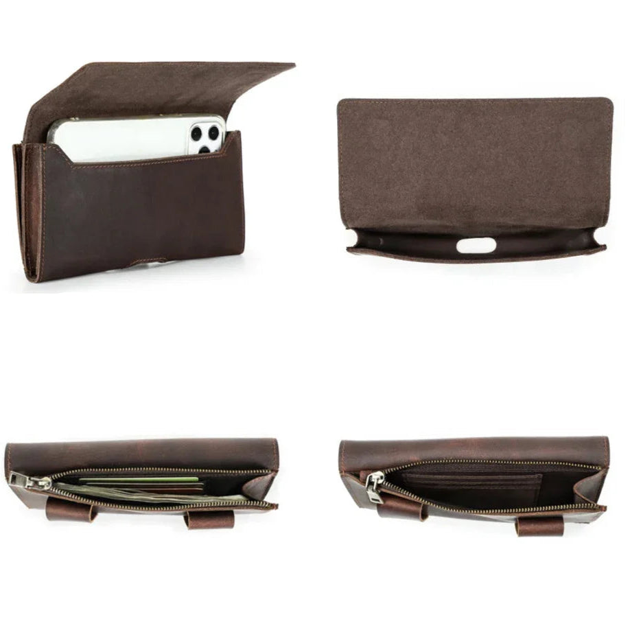 Pochette homme pour ceinture