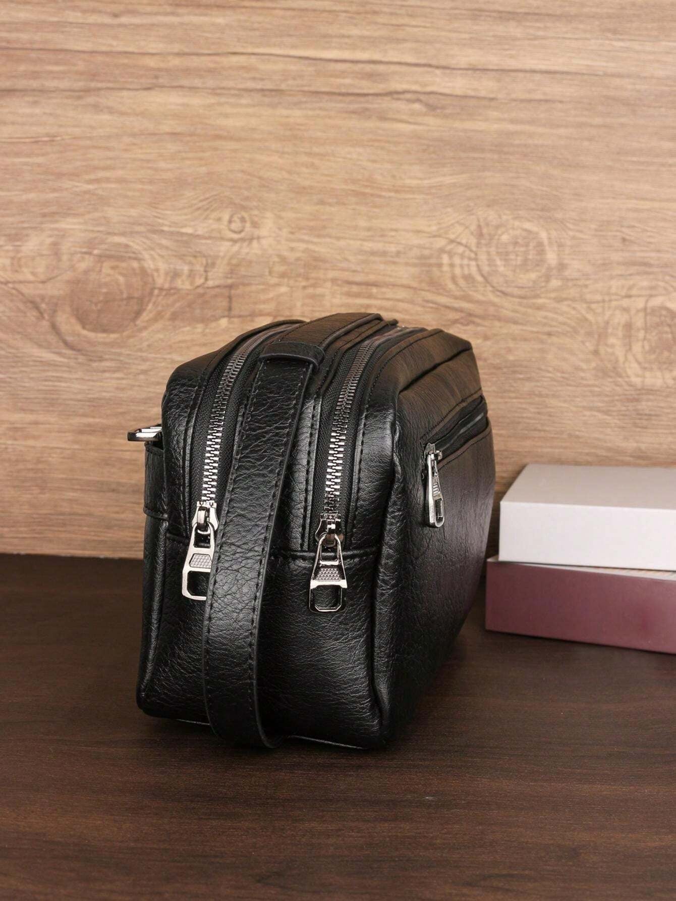 Pochette noir homme