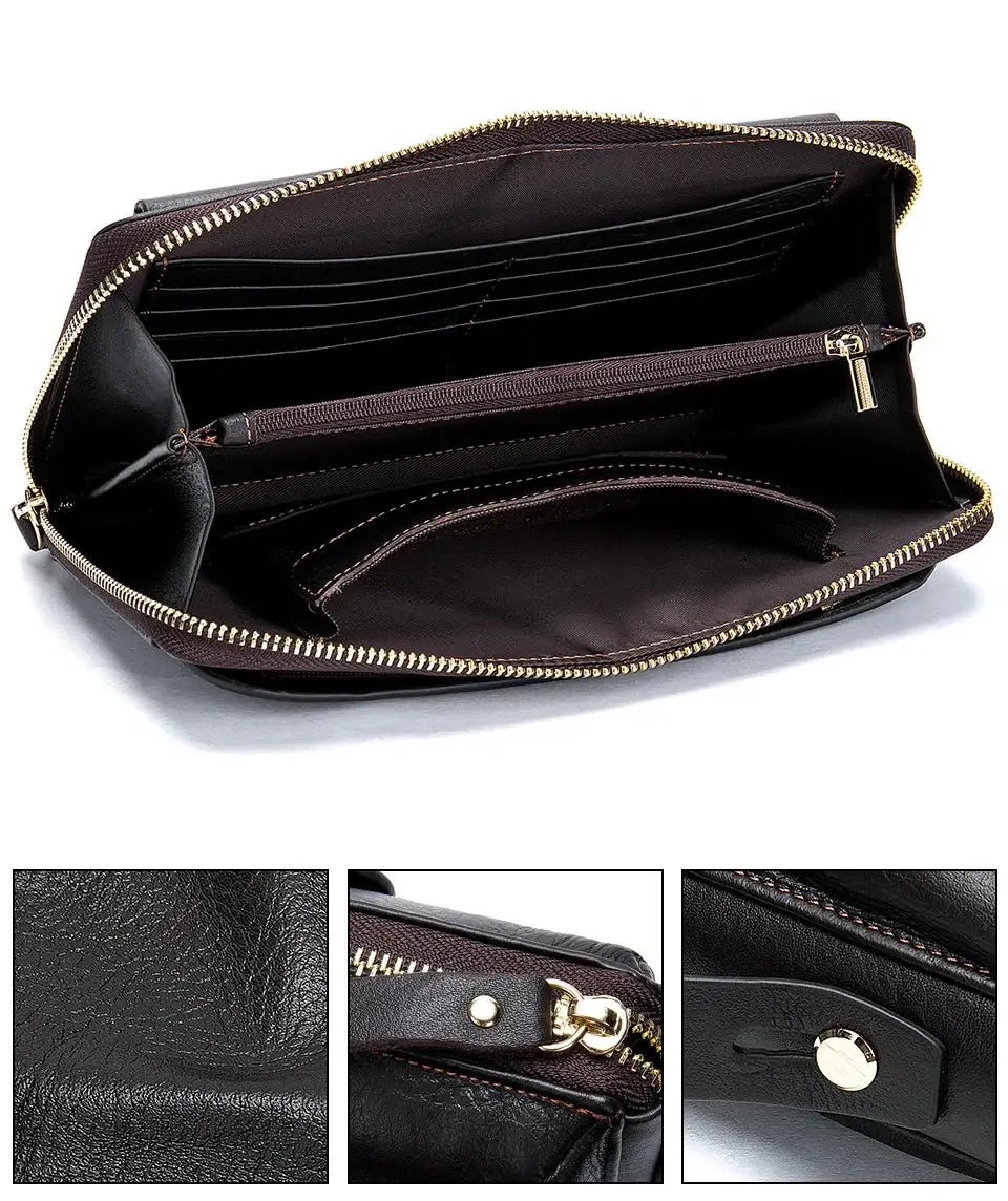 Pochette portefeuille homme