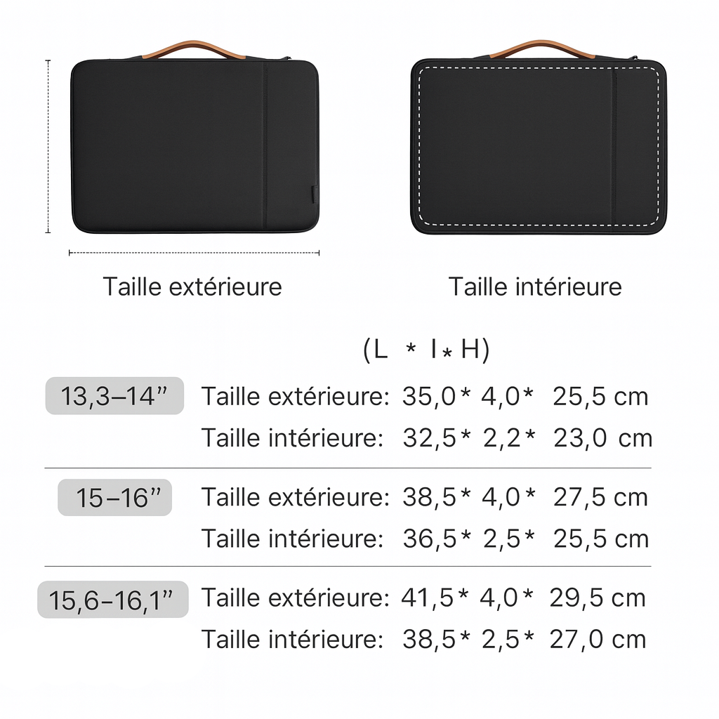 Pochette pour ordinateur portable