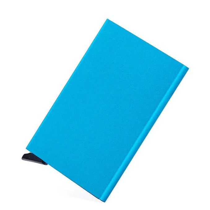 Porte carte aluminium homme