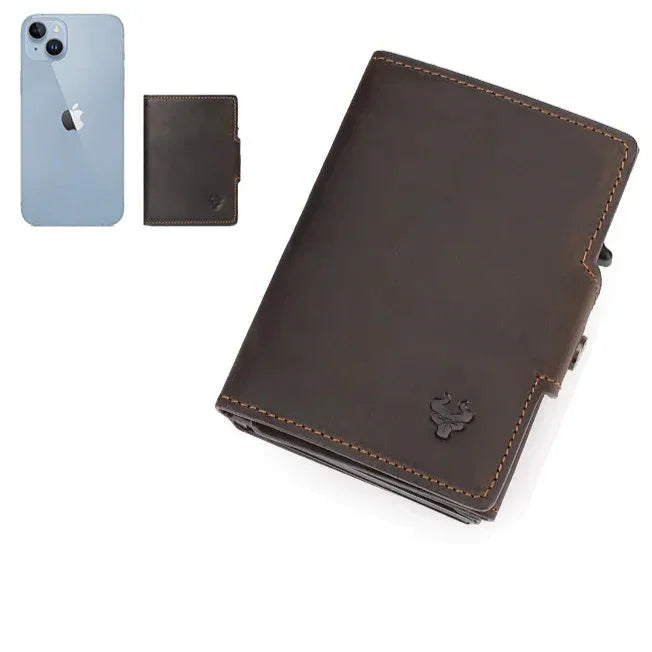 Porte carte homme cuir