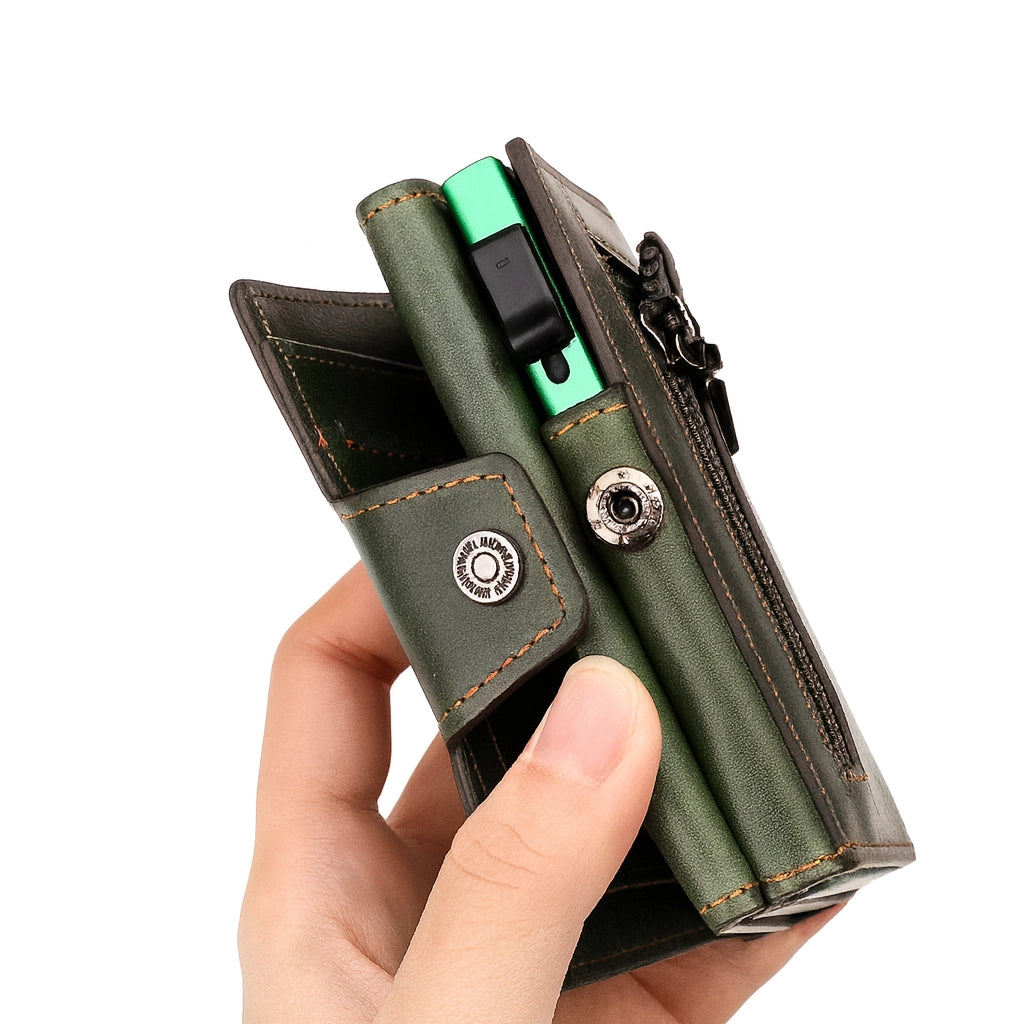 Porte carte homme cuir