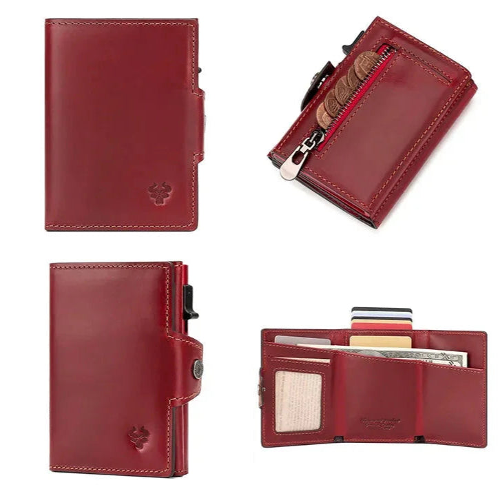 Porte carte homme cuir