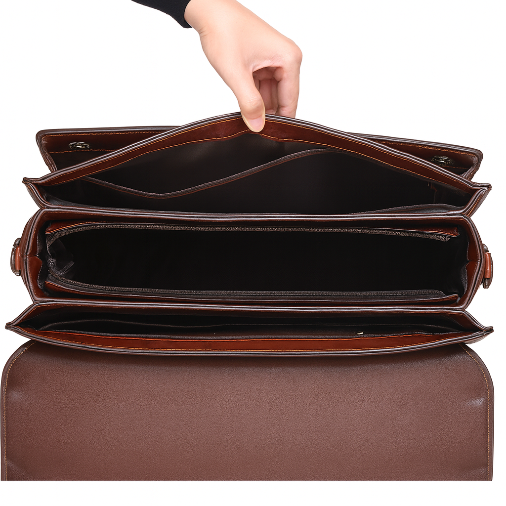 Porte-document luxe à serrure