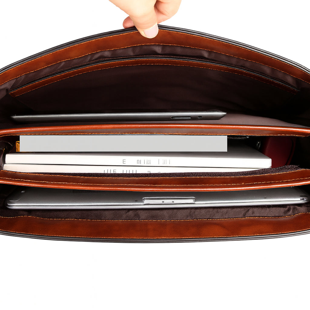 Porte-document luxe à serrure