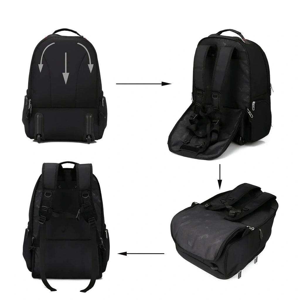 Sac à dos à roulette