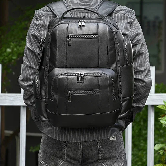 Sac à dos cuir homme vintage