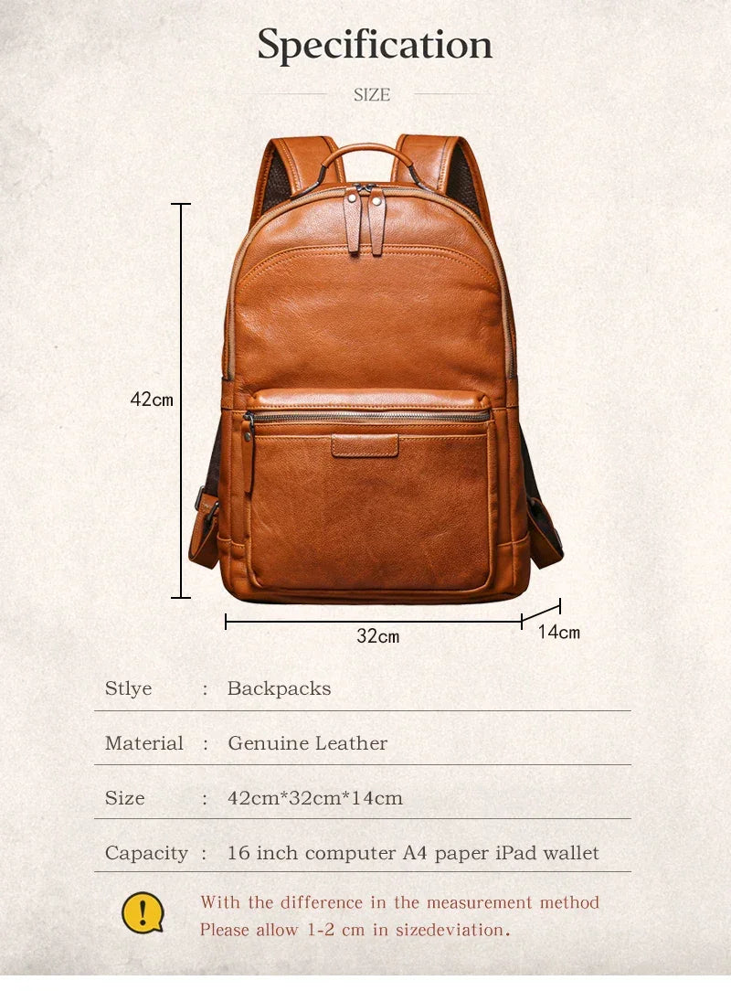 Sac à dos cuir pour homme