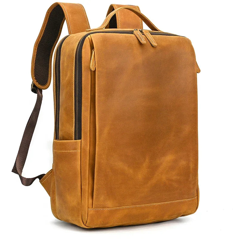 Sac à dos en cuir ergonomique