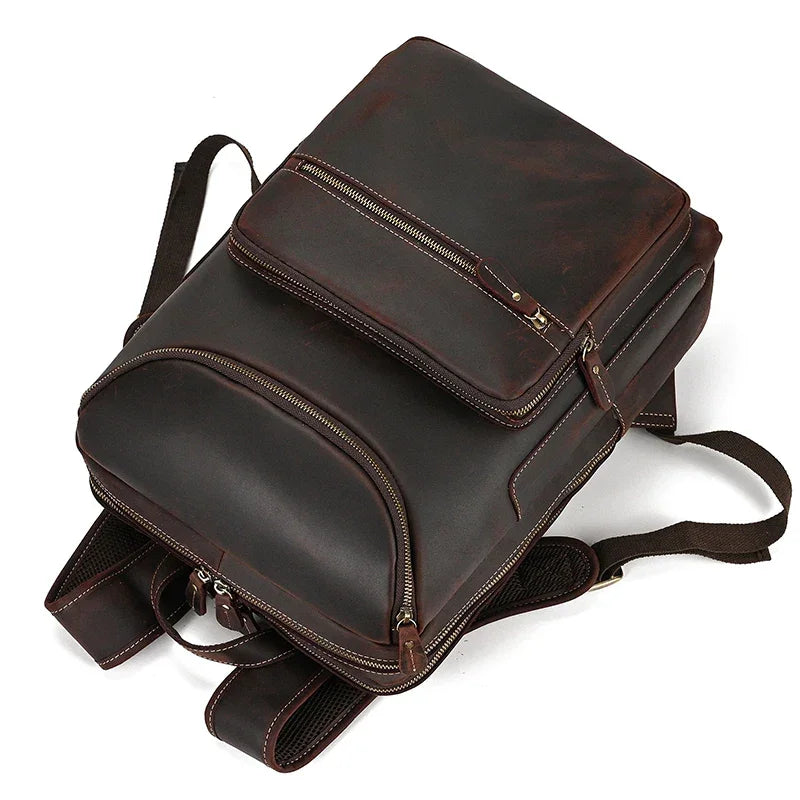 Sac à dos en cuir homme elio