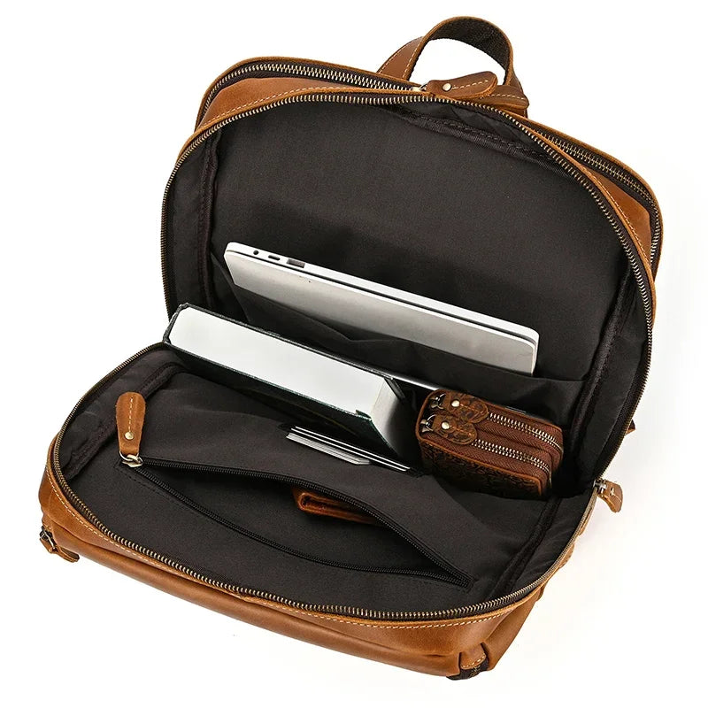 Sac à dos en cuir homme elio