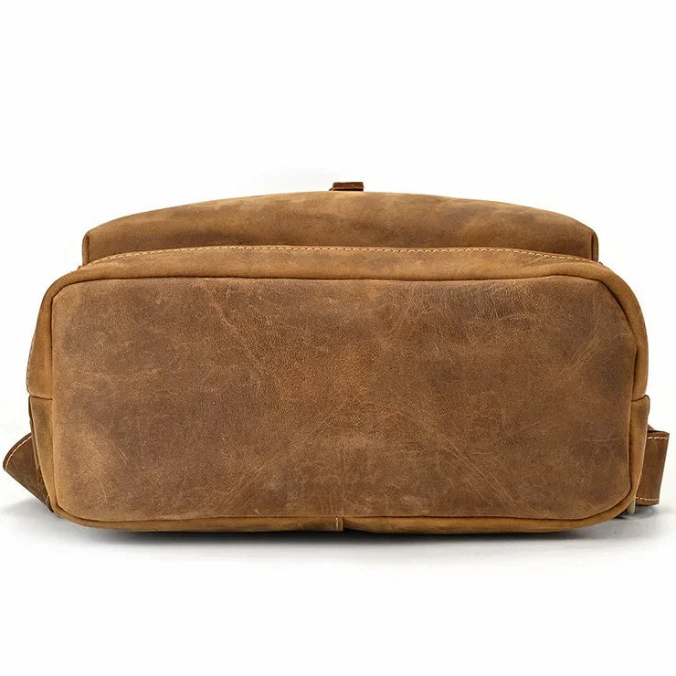 Sac à dos en cuir louis