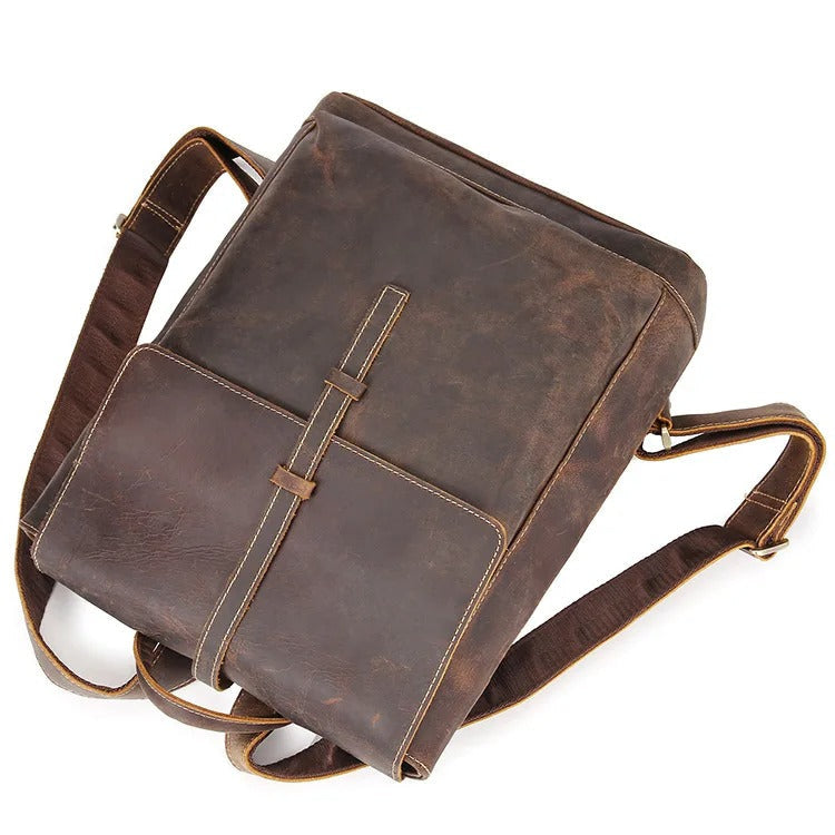 Sac à dos en cuir pour homme