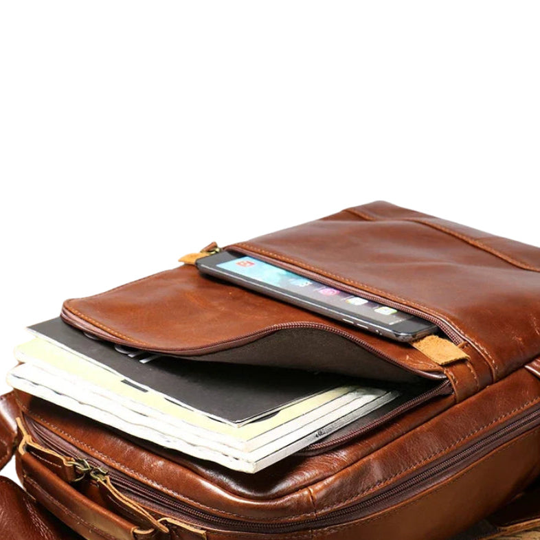 Sac à dos homme cuir