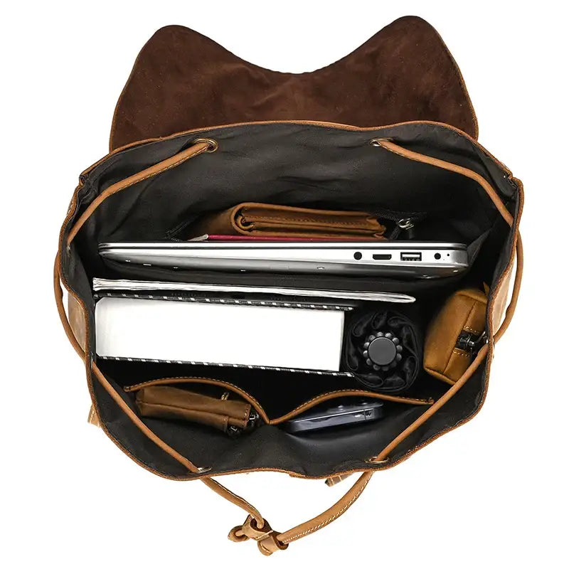 Sac à dos homme cuir vintage