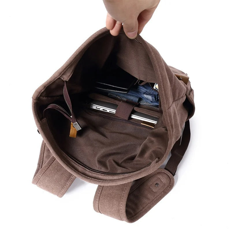 Sac à dos homme en toile