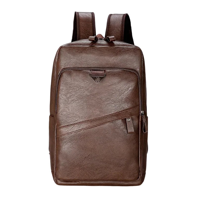 Sac à dos homme urbain marron foncé