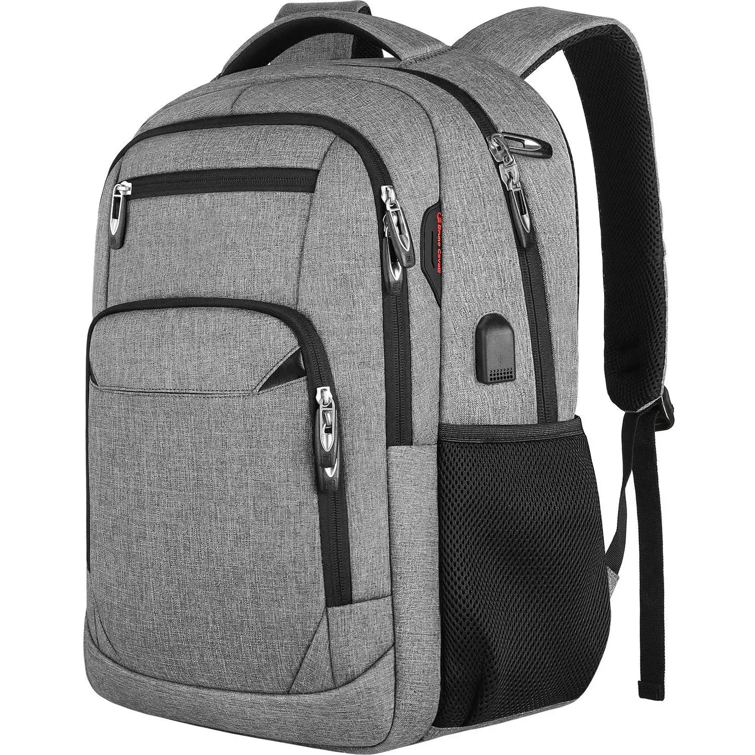 Sac à dos multipoche gris