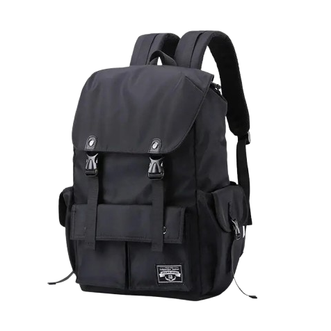 Sac à dos multipoches noir