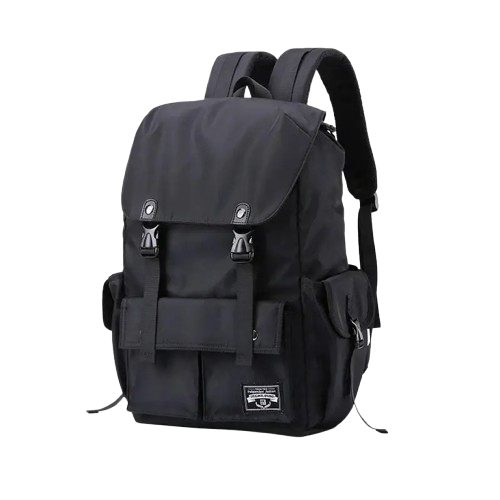 Sac à dos multipoches noir