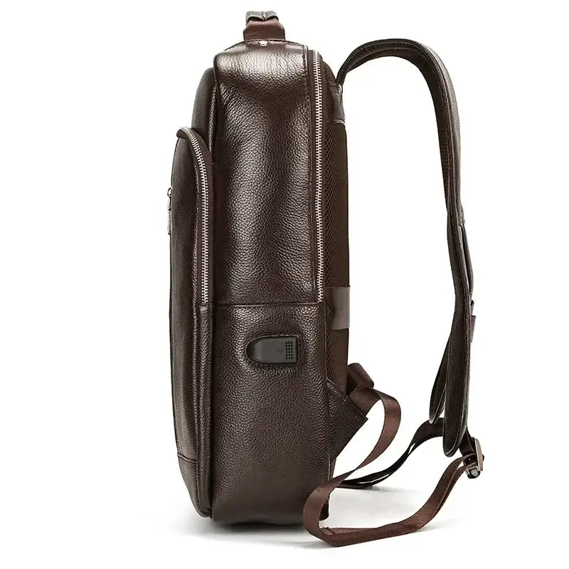 Sac à dos pour homme en cuir