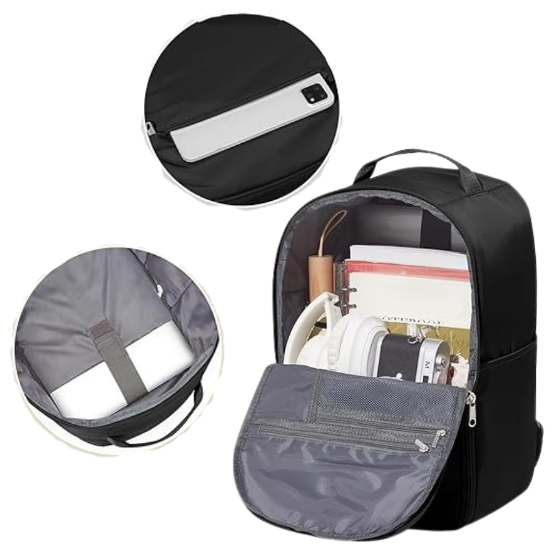 sac a dos valise cabine noir m