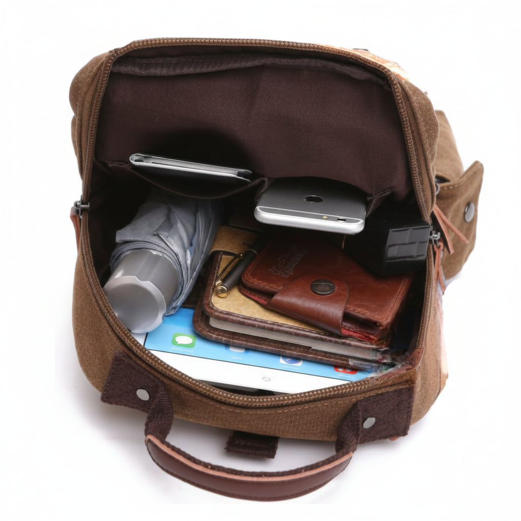Sac à dos vintage