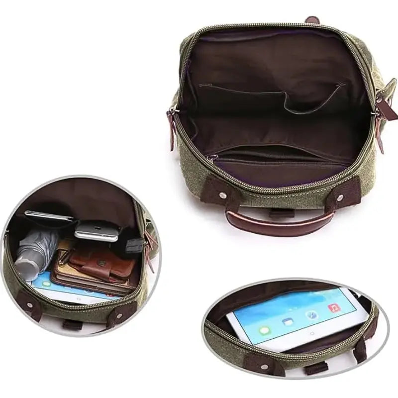 sac-a-dos-vintage-vert