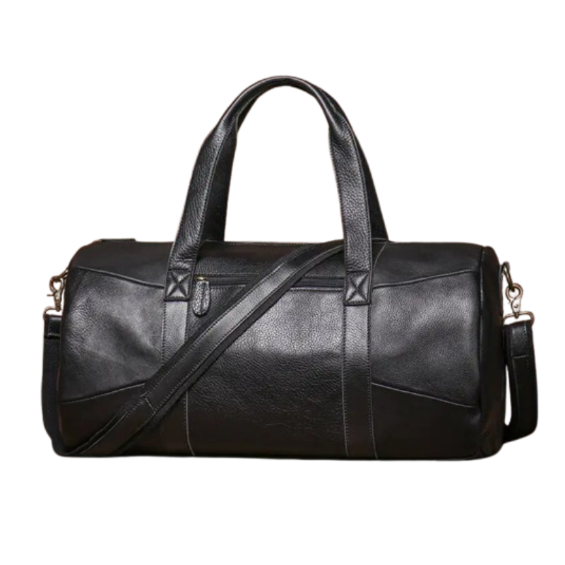 sac cuir de voyage homme noir 