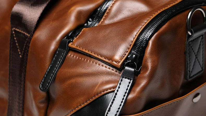 Sac de sport marron