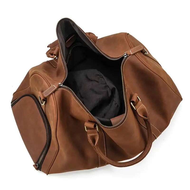 Sac de voyage en cuir homme