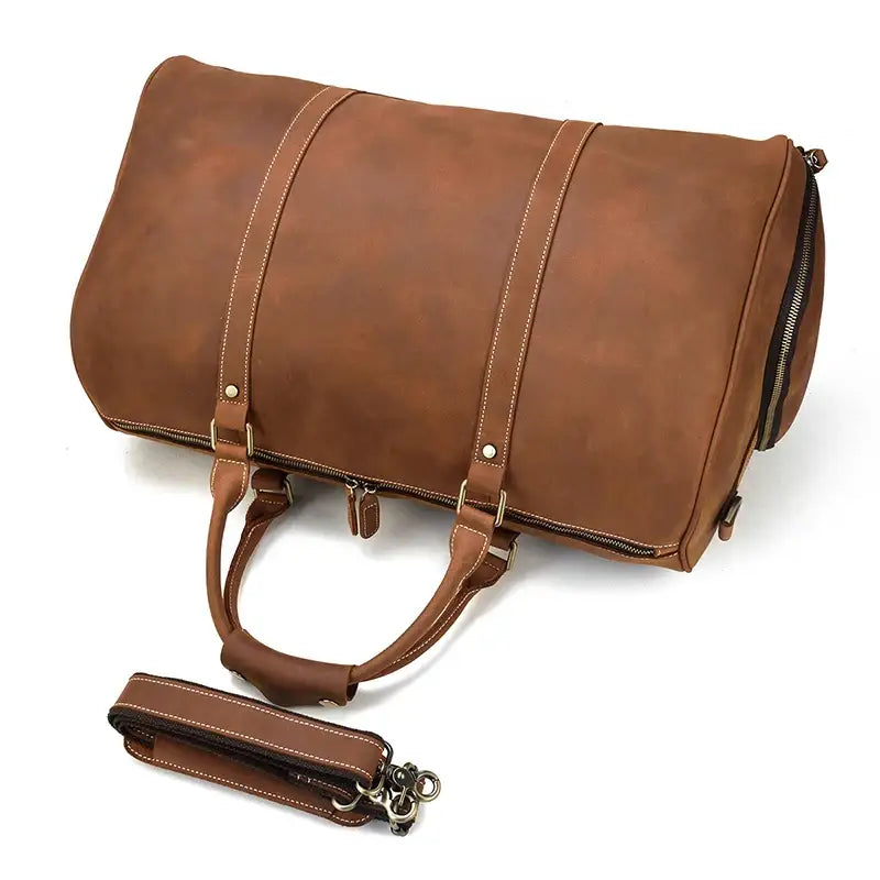 Sac de voyage en cuir homme