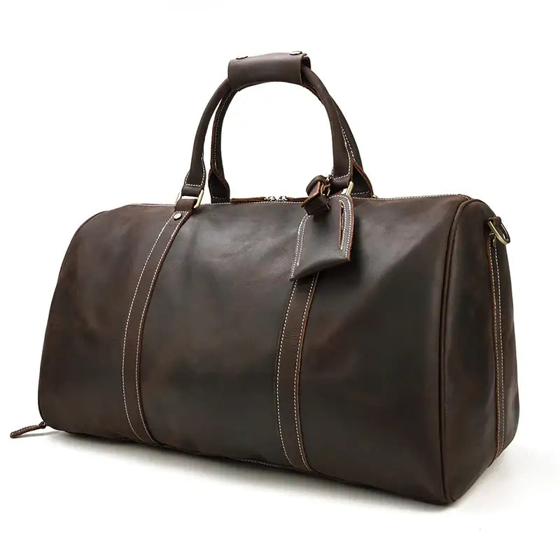 Sac de voyage en cuir homme