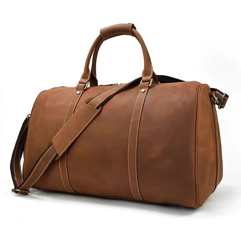 Sac de voyage en cuir homme