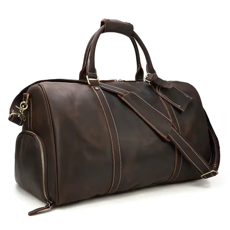 Sac de voyage en cuir homme