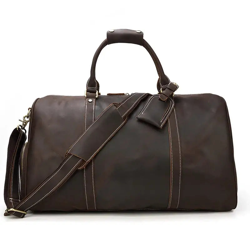 Sac de voyage en cuir homme