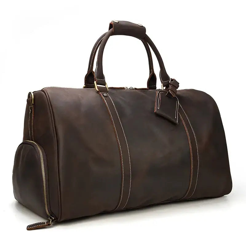 Sac de voyage en cuir homme