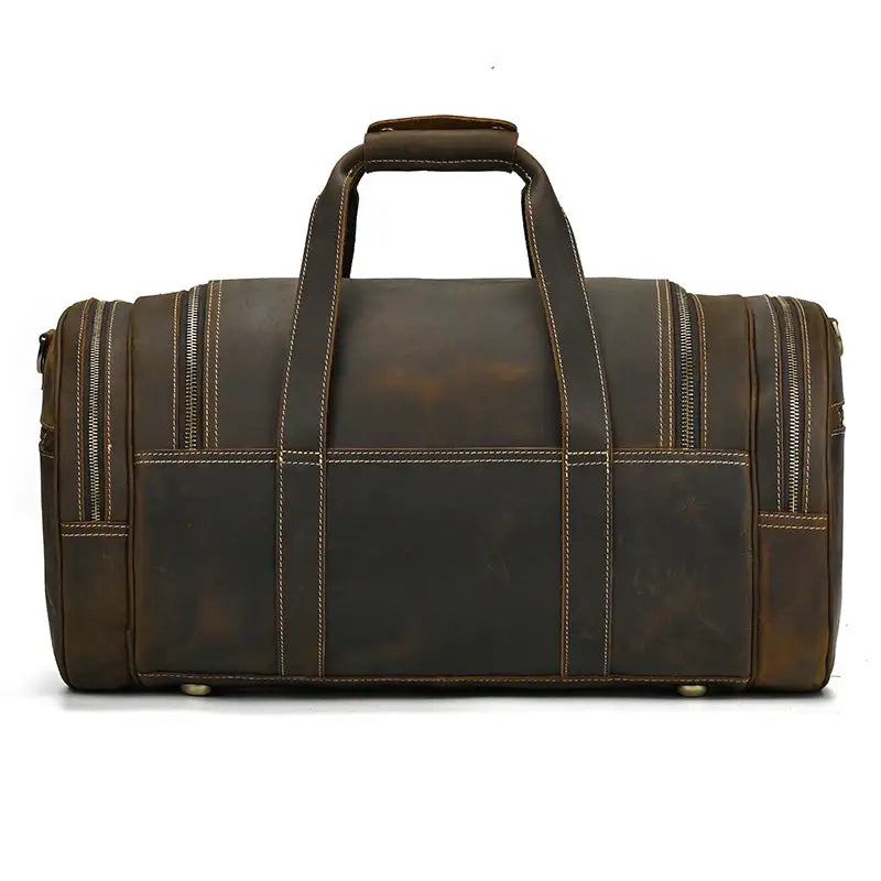 Sac de voyage en cuir pour homme